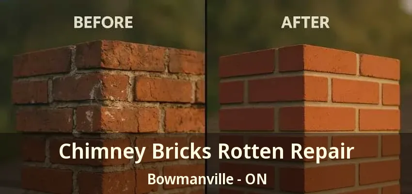 Chimney Bricks Rotten Repair Bowmanville - ON