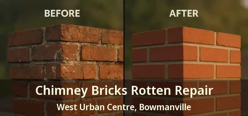 Chimney Bricks Rotten Repair West Urban Centre, Bowmanville - ON