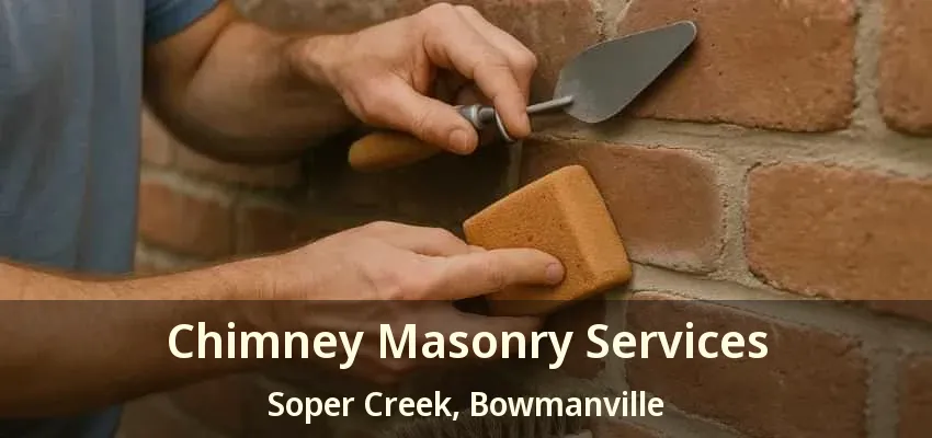 Chimney Masonry Services Soper Creek, Bowmanville - ON