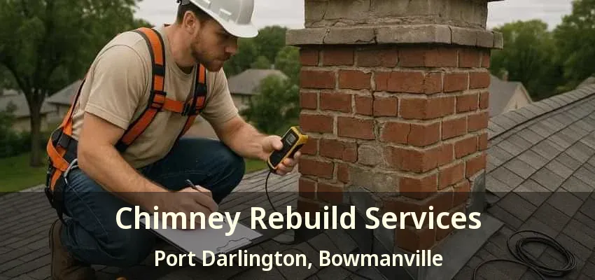 Chimney Rebuild Services Port Darlington, Bowmanville - ON