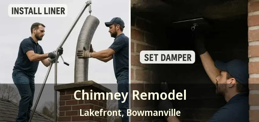 Chimney Remodel Lakefront, Bowmanville - ON