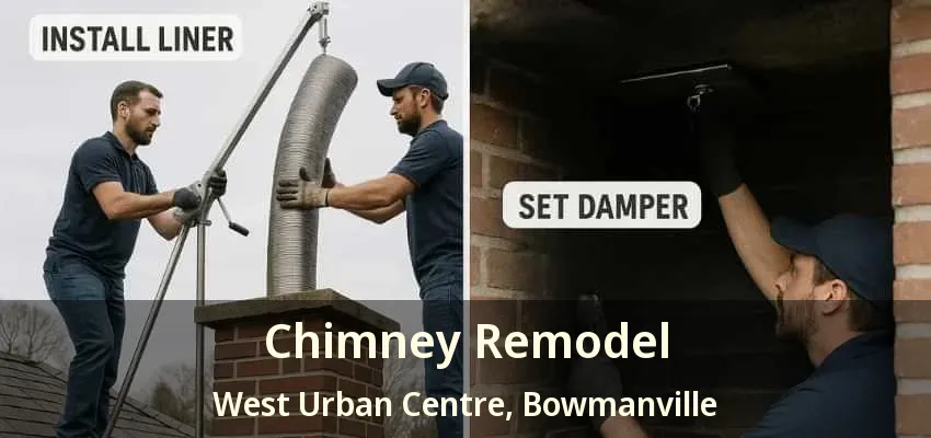 Chimney Remodel West Urban Centre, Bowmanville - ON