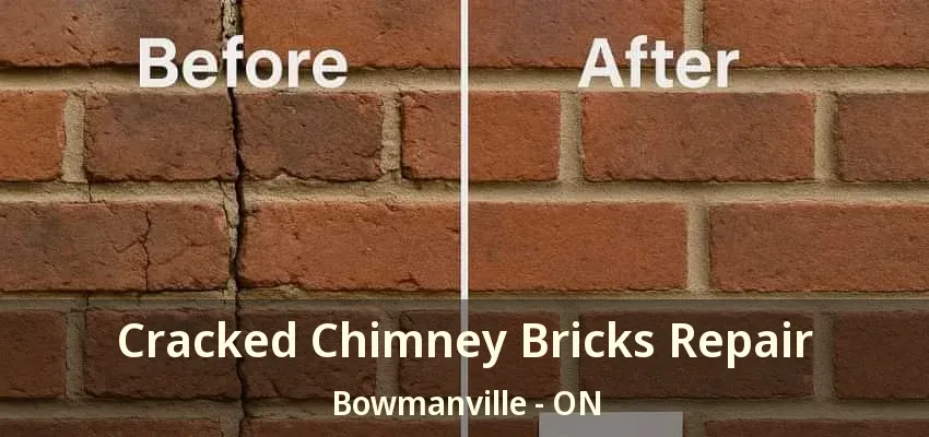 Cracked Chimney Bricks Repair Bowmanville - ON
