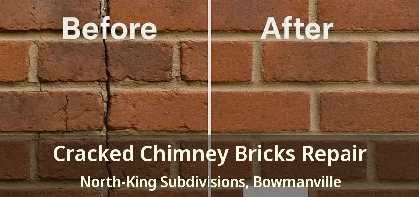 Cracked Chimney Bricks Repair North-King Subdivisions, Bowmanville - ON