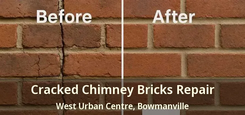 Cracked Chimney Bricks Repair West Urban Centre, Bowmanville - ON