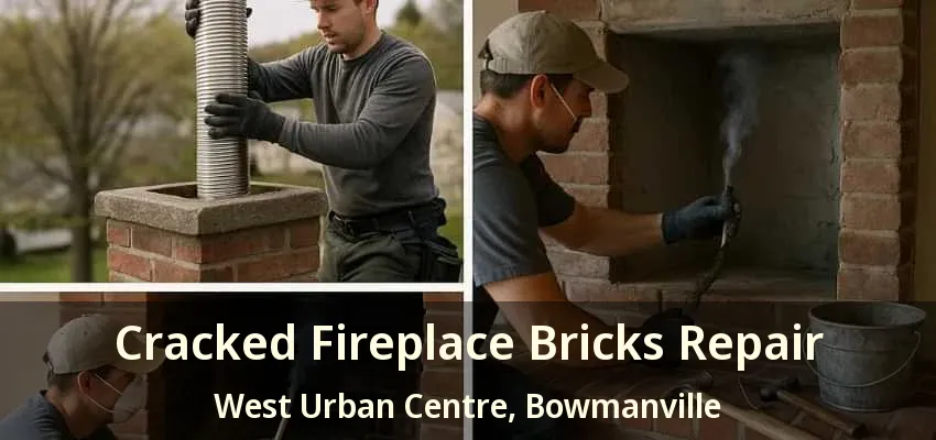 Cracked Fireplace Bricks Repair West Urban Centre, Bowmanville - ON