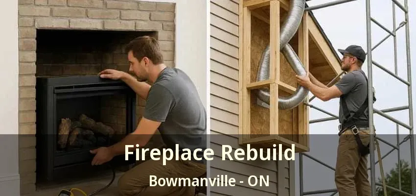 Fireplace Rebuild Bowmanville - ON