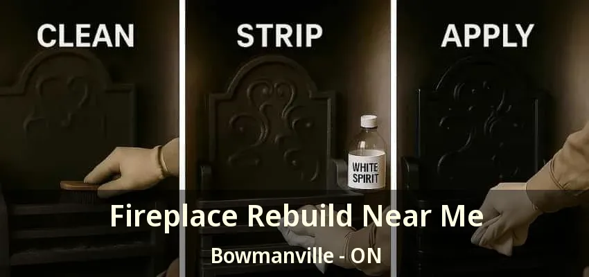 Fireplace Rebuild Near Me Bowmanville - ON