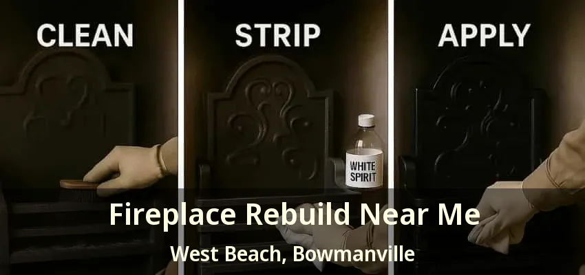 Fireplace Rebuild Near Me West Beach, Bowmanville - ON