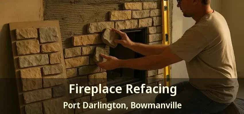 Fireplace Refacing Port Darlington, Bowmanville - ON