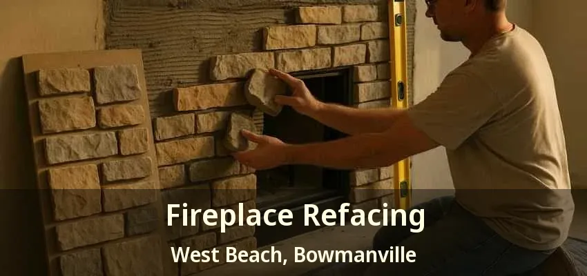 Fireplace Refacing West Beach, Bowmanville - ON