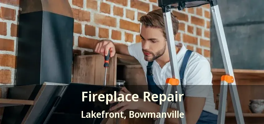 Fireplace Repair Lakefront, Bowmanville - ON