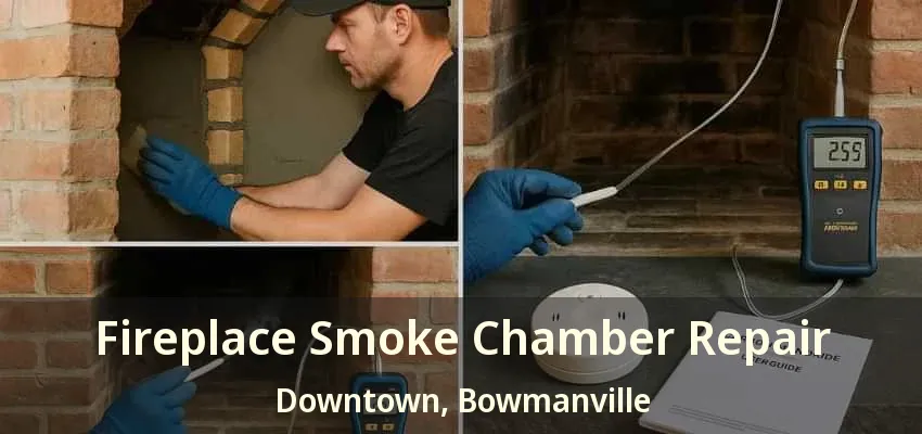 Fireplace Smoke Chamber Repair Downtown, Bowmanville - ON