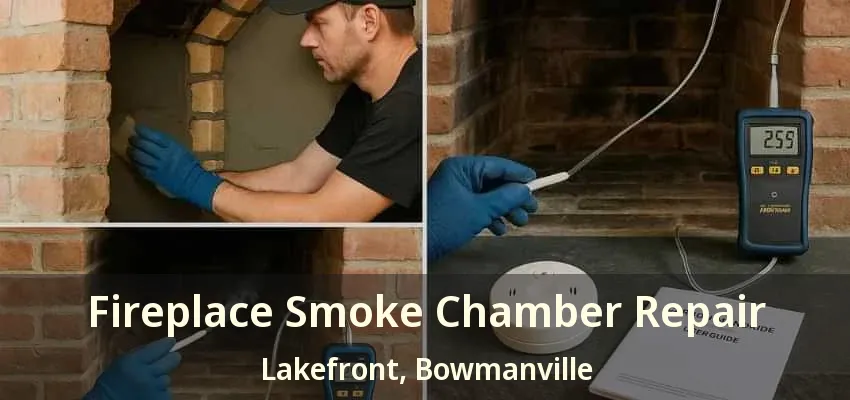 Fireplace Smoke Chamber Repair Lakefront, Bowmanville - ON