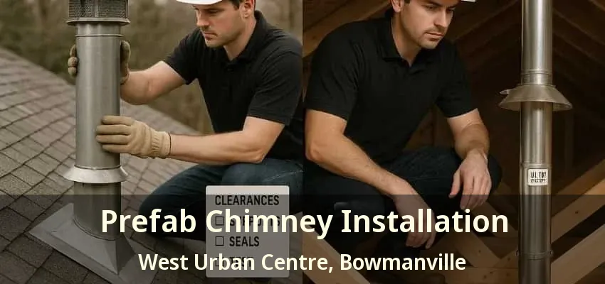 Prefab Chimney Installation West Urban Centre, Bowmanville - ON
