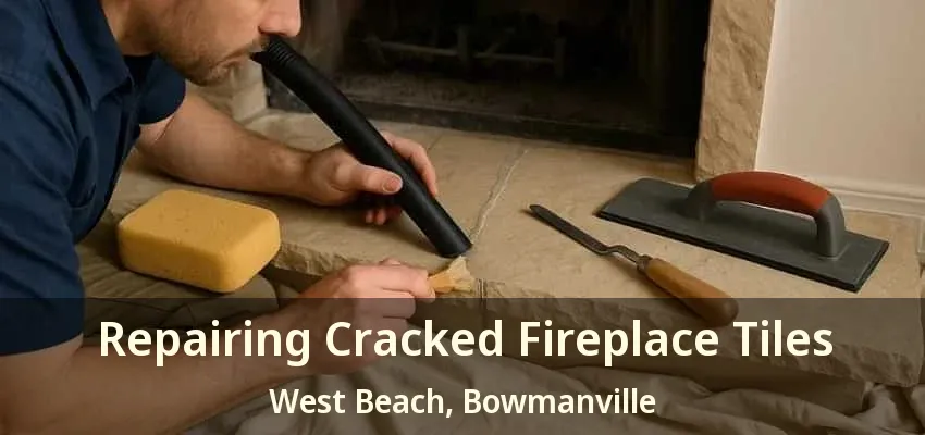 Repairing Cracked Fireplace Tiles West Beach, Bowmanville - ON