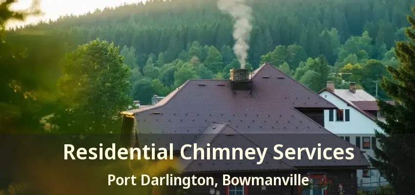 Residential Chimney Services Port Darlington, Bowmanville - ON