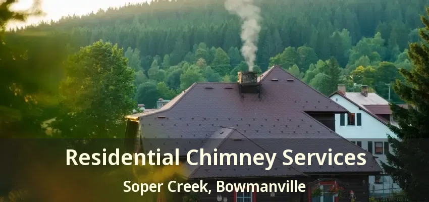 Residential Chimney Services Soper Creek, Bowmanville - ON