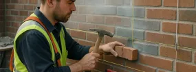Cracked Chimney Bricks Repair West Beach, Bowmanville