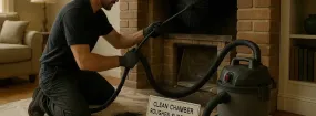 Fireplace Smoke Chamber Repair Downtown, Bowmanville